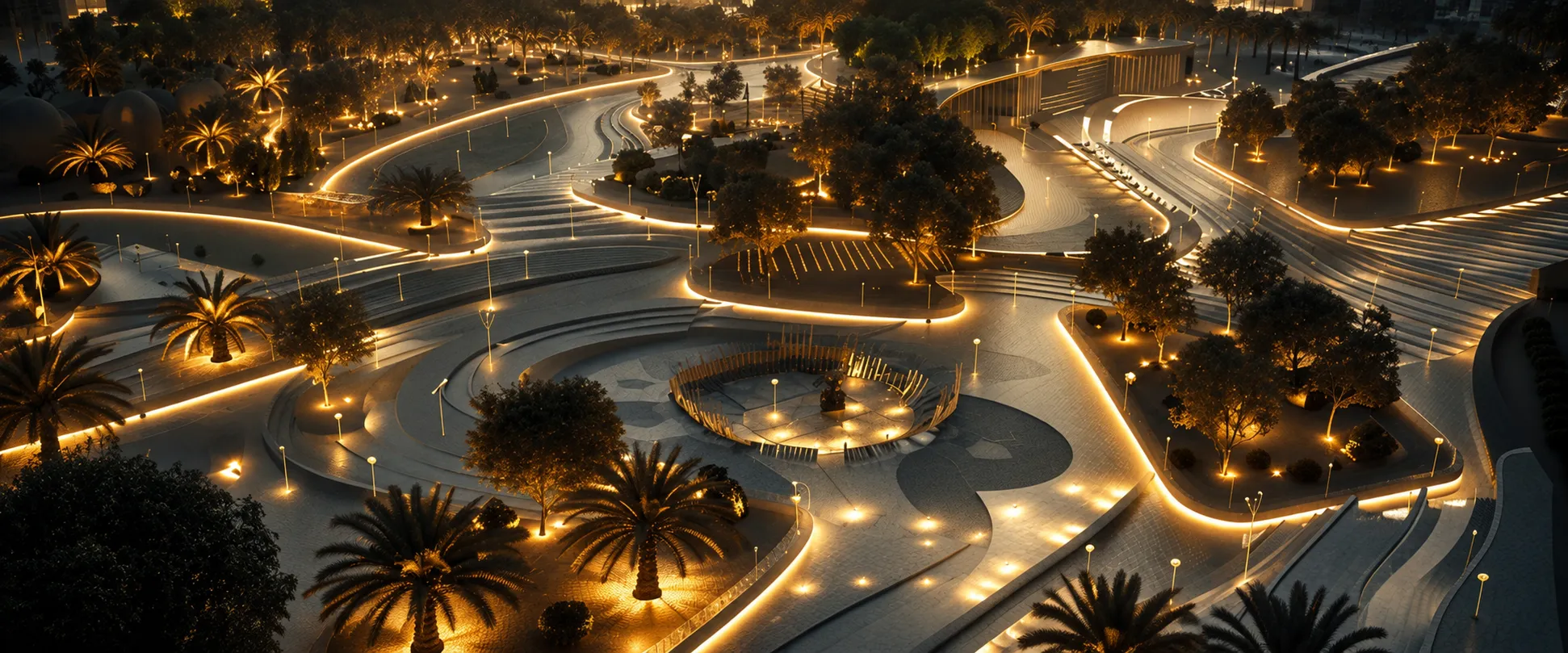 City Landscape Lighting Solution