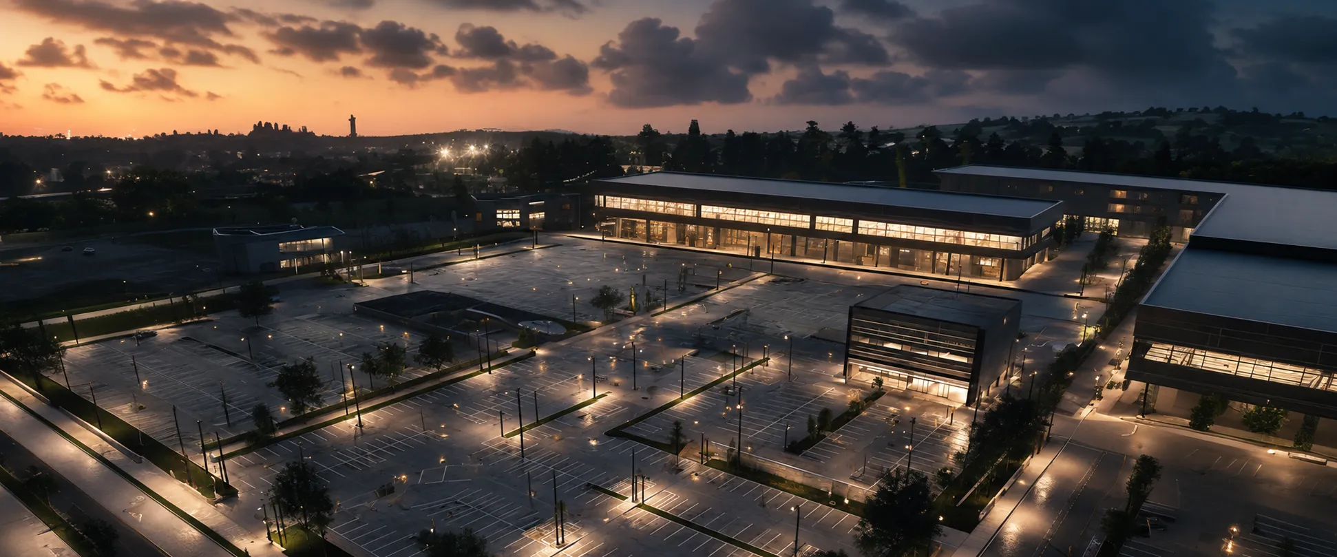 Outdoor Parking Lighting Solution