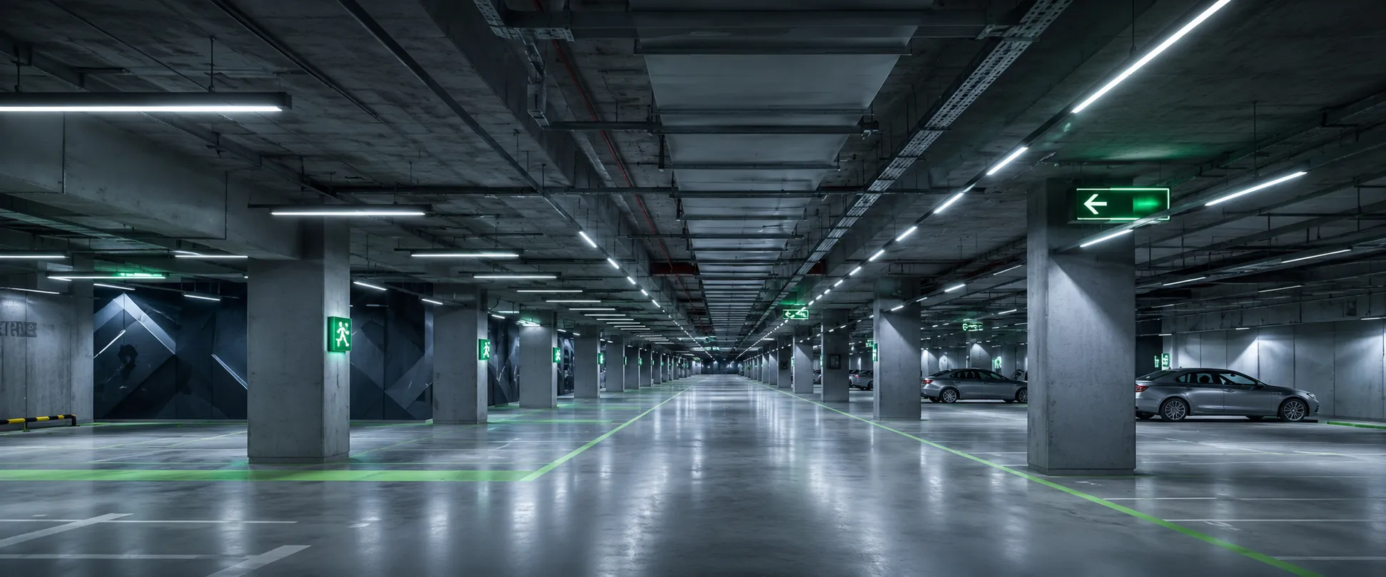 Underground Parking Lighting Solution